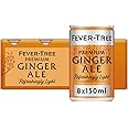 Fever-Tree Light Ginger Ale, 8 x 150ml