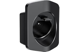 ‎TERA Tera EV Ladegerät Halter für Typ2 Ladegerät Schwerlastmaterial Elektroauto Wandmontagestecker Ladekabelhalter Organizer Allwetter Elektrofahrzeugladestation Zubehör Schwarz