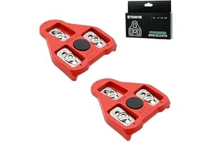 Thinvik Compatible with Peloton Look Delta Bike Cleats Indoor Cycling Peloton Pedals and Spining Class Cycle Cleat