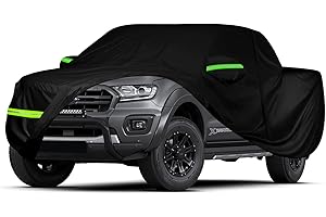 JUDANNA Pickup Autoabdeckung, Auto Abdeckplane Vollgarage Ersatz für Ford Ranger, Toyota Hilux, Nissan Navara, VW Amarok, 300D Outdoor wasserdichte Staubdicht Abdeckung