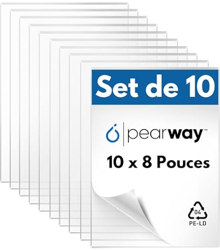 Vaessen Creative Feuilles Aggloméré 2mm - Lot De 3 Carrées 30,5x30,5cm | Pour Scrapbooking, Décoration