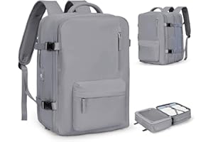 SZLX Cabin Bags 40x20x25 for Ryanair Underseat Carry-ons Bag Women, easyjet cabin bag 45x36x20 Hand Luggage Bag Travel Backpack Cabin Size Laptop backpack with USB Charging Port Shoes Compartment