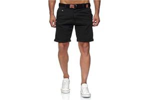 Indicode Conor Pantalones cortos de algodón para hombre