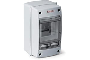 FAMATEL – Armario Acqua superficie IP65 | 2-4 elementos | 170 x 100 x 100 mm