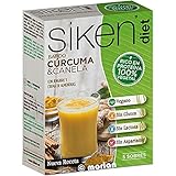 72 kcal/sobre Siken Diet Batido Vegetal Curcuma y Canela - 5 Unidades