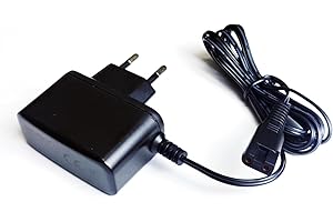 ENJOY-UNIQUE Adaptateur chargeur d'alimentation compatible avec tondeuse à barbe Panasonic ER2301, ER2302, ER-GD50, ER-GD51, GD60, GD61, ER-GB80, GB86, ER-GB96, ER-GC50, GC51, GC70, ER-GC71 remplace RE9-86 RE9-85