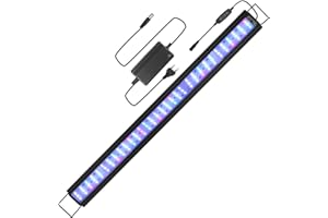EINFEBEN Éclairage d'aquarium LED, éclairage LED d'aquarium RGB pour plantes aquatiques de 75 à 95 cm et aquariums d'eau douce, dimmable