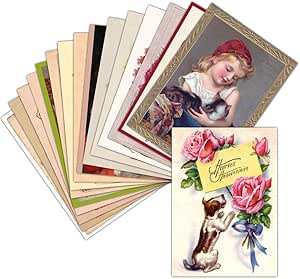 Carte Anniversaire Ancienne Lot De 16 Cartes Differentes Format Carte Pliee 3 Formats Dispos Vintage Carte Anniversaire Ancienne Amazon Fr Fournitures De Bureau