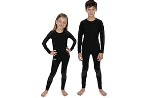 ‎ALPIDEX ALPIDEX Kinder Thermounterwäsche Set Funktionsunterwäsche Skiunterwäsche Jungen Mädchen Ski Fußball Sport Winter warm atmungsaktiv