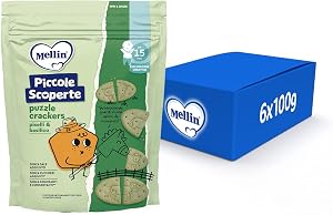 Mellin - Puzzle Crackers Piselli e Basilico 630gr