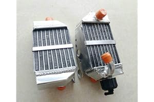 Aluminium kylare kompatibel med KTM 50SX 50SXS Mini 50cc 49cc 2012-2017 2013 2014 2015 2016
