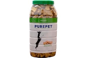 PUREPET Dog Biscuit Treats 100% Vegetable Flavour for All Life Stages 800Gm Pack