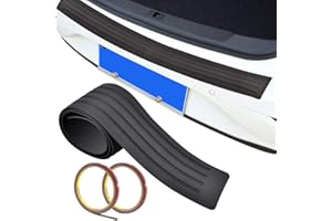 SNAGAROG Protecteur de Pare-chocs Arrière avec 2 Rouleaux de Ruban Seuil de Porte Voiture Autocollant Voiture Protections de seuils pour Camion Camionnette SUV