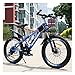 Produktbild MUYINGASD Kinder Student Bergsport Cross Country Fahrrad Junge 8-15 Jahre Alt 20 Zoll 22 Zoll 24 Zoll 26 Zoll Erwachsene Doppelscheibenbremsen Stoßdämpfung,C,24