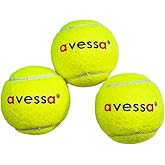 Avessa Tennis Ball, Pack of 3, Hoby and Amateur Use, Yellow, TT-100