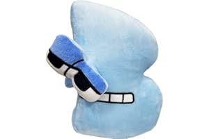 bdao gift Alphabet Lore Plush B,Alphabet Sweets,Soft Alphabet Lore Stuffed Dolls Educational Letter Toys,Stuffed Figure Doll for Kids and Adults,Toy for 1 2 3 year old Boys/Girls, (B)