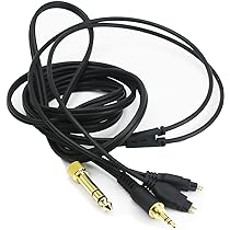 NewFantasia Replacement Audio Upgrade Cable Compatible with Sennheiser  HD650, HD600, HD580, HD660S, HD58X, HD565, HD545, HD535, HD525, HD265,  Massdrop HD6XX Headphones 3meters/9.9feet: Buy Online at Best Price in UAE  - Amazon.ae