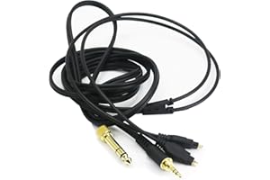 ABLET NewFantasia -Audio-Upgrade-Kabel kompatibel mit Sennheiser HD600, HD580, HD650, HD660S, HD58X, HD565, HD545, HD535, HD525, Massdrop HD6XX Kopfh枚rern, 3,1 m