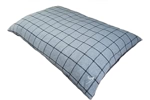 GOR PETS Gorpets Camden Comfy Cushion Cover Medium (61x86 cm) Grey Check