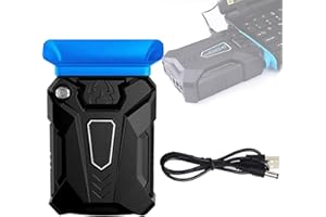 YUEMING Enfriador Ventilador de Portátil, Refrigerador Ordenador Portátilm, Gaming Enfriador de Computadora Portátil, Enfriamiento Rápido Silenciosa USB Externo