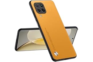 Topme Funda Compatible con Huawei P40 Lite 4G (6.4") – Protección Segura y con Estilo - NaAmarillo