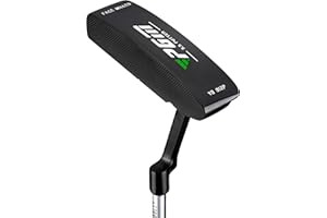 PGM Golf Club Putter - Men's Left-Handed Putter - 950 Steel Shaft with Stainless Steel Putter Head - Easy Flop Shots