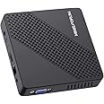 MINIS FORUM Mini PC senza ventola 4GB DDR4/64GB eMMC Processore Intel Celoren N4020 Mini computer desktop,porta HDMI e VGA,Wi