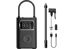 XIAOMI Mi Compresseur à Air 2 Pro, Batterie 2500 mAh, 150 PSI, Arrêt Automatique, Détection Pression, USB-C – Idéal pour Voiture, Vélo, Moto, Trottinette & Ballons