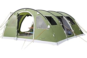 Skandika Gotland 5 Protect - Tienda campaña Familiar - mosquiteras - Columna Agua 5000 mm - Suelo en Forma de bañera