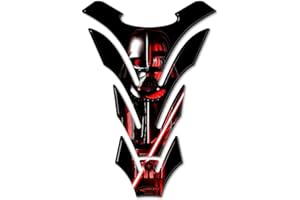 ‎LABELBIKE labelbike - TANKPAD aus 3D-Harz Dart Vader Star Wars - MOTORRADSCHUTZAufkleber