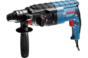 BOSCH GBH 2-24 DRE Professional Rotary Hammer - SDS Plus 790 W SDS Plus Tool Holder Rated Speed 0-1300 rpm Impact Rate 0-4200 BPM Impact energy 2.7 J, 1 Yr Warranty