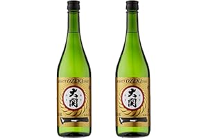 LET'S GO MARKET Ozeki Junmai Sake – Premium Japanese Rice Wine 750ml (14.5% Alc./Vol) – Pack of 2