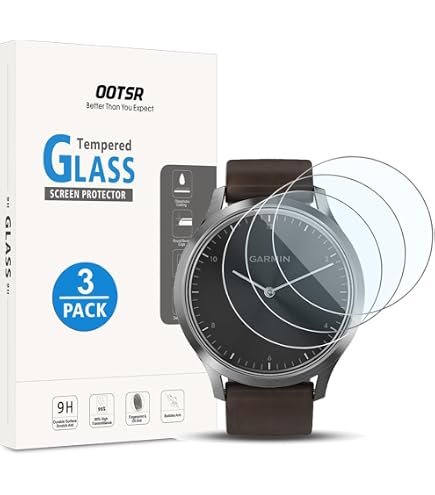 Kwmobile Displayschutzfolie Für Garmin Lily Sport – 2x Transparent, PMMA, Kratzfest