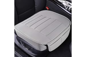 ‎BIG ANT Big Ant Auto Sitzauflagen 2 Stück, Weich Autositzbezug aus PU Leder, sitzberzüge Sitzkissen Sitzauflagen für Auto Vordersitze - Grau (2 Stück)