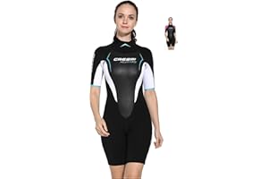 CRESSI Altum Wetsuit Lady 3 mm, Traje de Neopreno de Una Pieza o Shortry Mujer