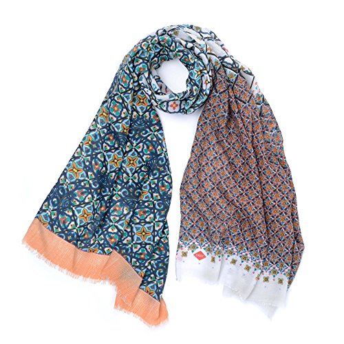 Preisvergleich Produktbild Oilily Painted Tiles Shawl Off White