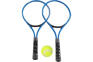 Marvellous Set di Racchette da Tennis in Lega di Ferro per Bambini - Twin Set con Borsa per Il Trasporto