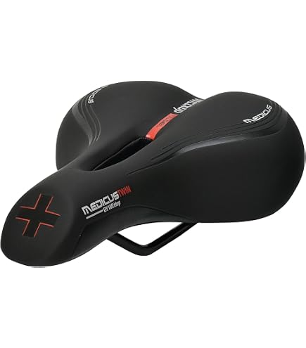 TERRY Sella Anatomica Da Donna Per Bicicletta – Comfort Foam, Black, Misura Unica (Larghezza 220mm)