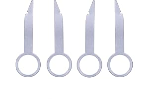 Keple Narzędzie do usuwania radia samochodowego, zestaw kluczy zwalniających DIN, do Audi, VW VolksWagen, Mercedes Benz, BMW, OEM, CD, odtwarzacz multimedialny, kołki do odtwarzacza multimedialnego,