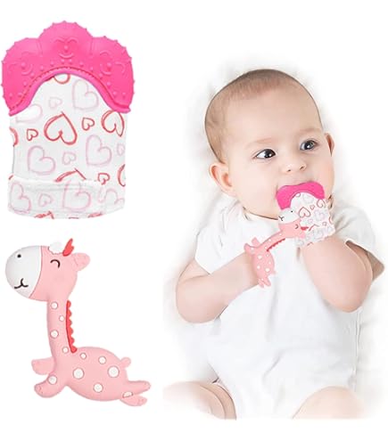 Best Teething Mittens Can Be Divided Into Gloves And Teether New Design|best Teething Mittens