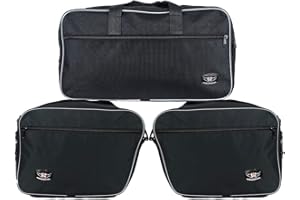 GREAT BIKERS GEAR – Pannier Liner Bags and Top Box Bag (Set of 3) for K1600GT K1600GTL (K1600 GT GTL) R1200RT from 2014 (R1200 RT LC) & R1250RT