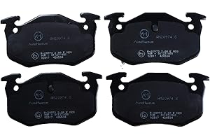 AutoMentum AM20974.8 Kit Pastiglie Freno di 4 per RENAULT CLIO MK II (BB_ CB_) 1998- Assale posteriore e altri veicoli