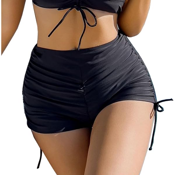 Swim Shorts SHEWIN Women's Swim Bottoms A-line Tummy Control