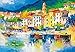 Produktbild Fototapete RIVIERA LIGURE 366x254 Kunst Malerei bunt Italien Gemälde Ligurien