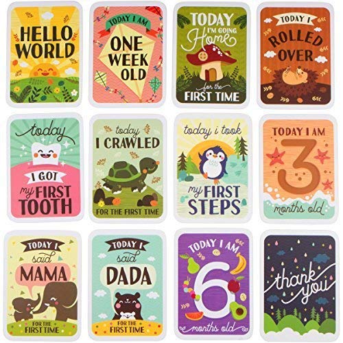 ENGLISH - Tarjetas del jalón del bebé