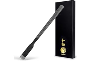 Wazakura Scalpello Curvo per Jin Bonsai 185mm(7.2"), Fatto in Giappone, Strumento per Intagliare Legno Morto, Raschietto per Scorteccio Jin Shari Giapponese, Per Lavorazioni in Legno