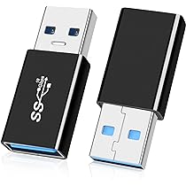 CY Cavo Adattatore USB 3.0 Angolato, 2 Pezzi, Da Maschio A Femmina, Prolunga 180 Gradi, 5 Gbps - Foto 2