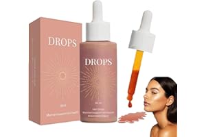 ALLILUYAA Sunless Tanning Drops, Tropfen zur Natürlichen Steigerung des Melanins,für Gesicht und Körper, Flüssige Bräunungstropfen, Sonnengeküsstes Leuchten ohne Sonnenschäden und Stundenlanges