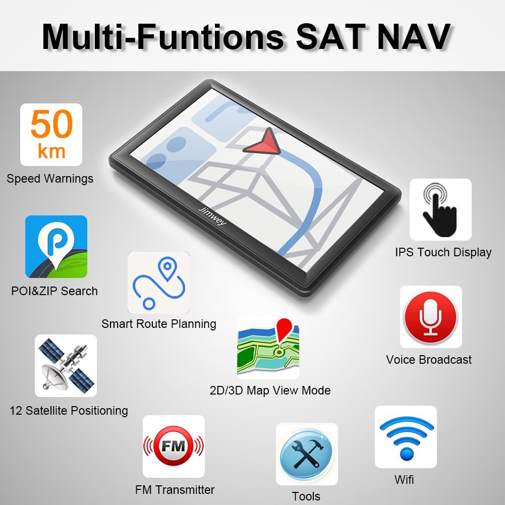 SAT-NAV-GPS-Navigation-System