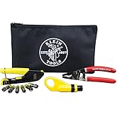 KLEIN TOOLS VDV026-211 fermuarlı &ccedil;antalı koaksiyel kablo montaj seti